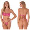 Sexy see through Bandeau lingerie set
