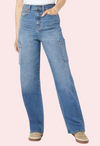 Women&#39;s Heritage Utility Loose Fit High Rise Jeans