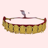 Kumauni Gold-Plated Guluband &amp; Nath Jewellery Set