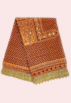 Fashion &amp; Heritage Women’s Solid Cotton Pichora – Elegant Dupatta