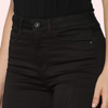 Women&#39;s Classic High Waist Royal Black Skinny Jeans